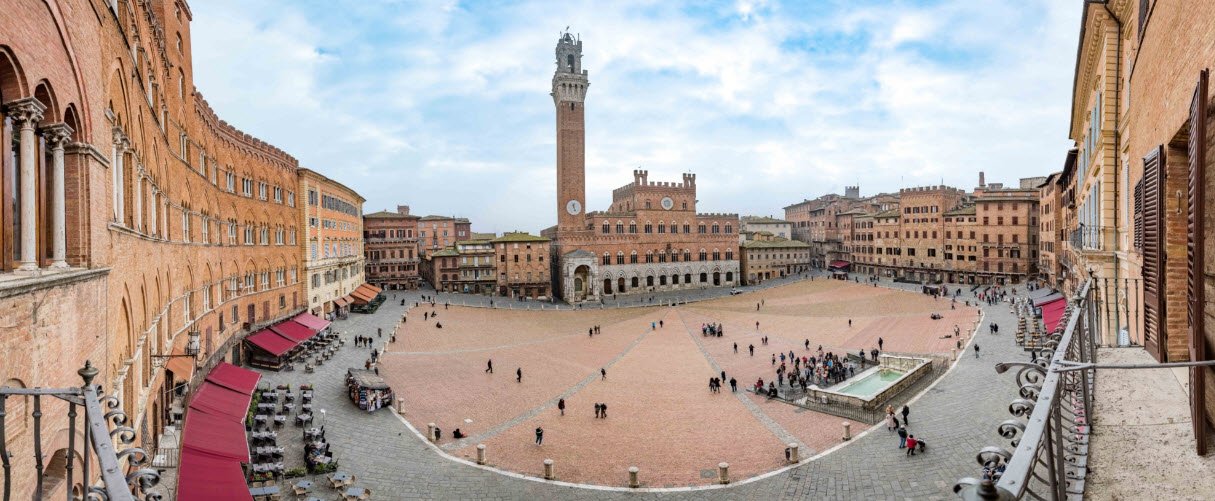Siena Piazza del Campo, Siena, Tuscany, Italy